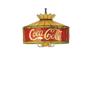 Meyda Lighting 20'W Coca-Cola Pendant Ca Flame Green 29260 - All
