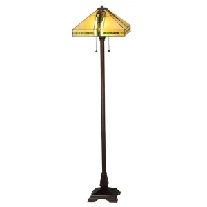 Meyda Lighting 62'H Parker Poppy Floor Lamp 138127 - All