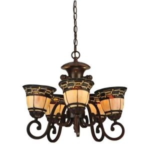 Meyda Lighting 20'W Ilona 5 Arm Chandelier 125117 - All