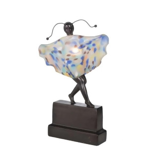 Meyda Lighting 14'H Silhouette Butterfly Girl Accent Lamp Confetti 24078 - All