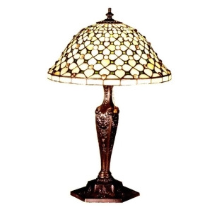 Meyda Lighting 22'H Diamond Jewel Table Lamp Bai Avc Clear 37782 - All