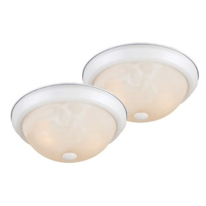 Vaxcel Twin Pack 13' Flush Mount White Cc45313w - All