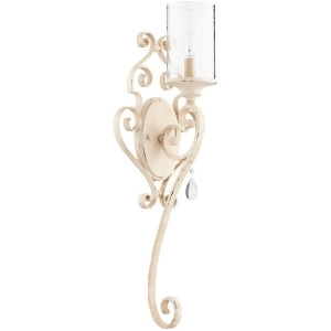 Quorum San Miguel 1 Light 9.25' Wall Mount Persian White 5473-1-70 - All