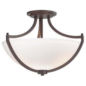 Minka Lavery Middlebrook 3 Light Semi Flush Mount Vintage Bronze 4932-284 - All