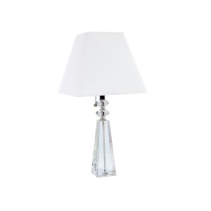 Dainolite 1 Light Table Lamp 9.75x9.75x19.5' Clear Polished Chrome C503t-pc - All