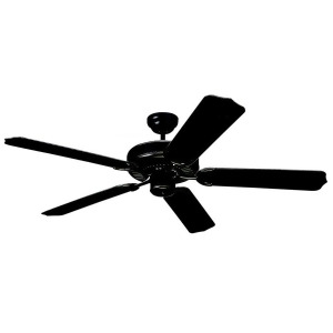 Monte Carlo Fan Company 52' Weatherford Outdoor Fan Black 5Wf52bk - All