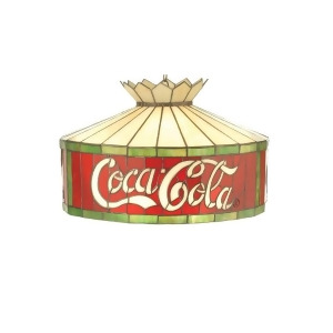 Meyda Lighting 20'W Coca-Cola Pendant Ca Flame Green 74082 - All