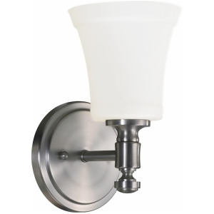 Quorum Rossington 1 Light 9' Wall Mount Satin Nickel 5422-1-65 - All