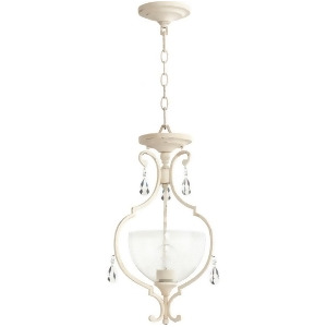 Quorum Ansley 1 Light 12' Dual Mount Persian White 2814-12-70 - All