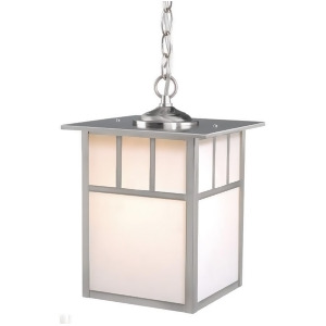 Vaxcel Mission 9' Outdoor Pendant Stainless Steel Od14696st - All