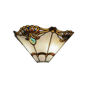 Meyda Lighting 14.5'W Shell With Jewels Wall Sconce 144020 - All