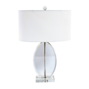 Dainolite 1 Light Table Lamp 9.75x16x24.25' Clear Polished Chrome C515t-pc - All