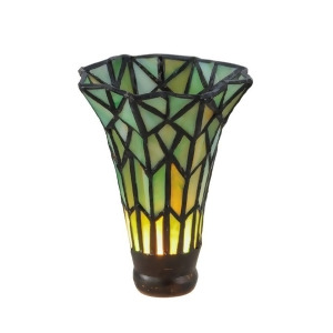 Meyda Lighting 4'W X 5.5'H Tiffany Pond Lily Green Shade 29042 - All