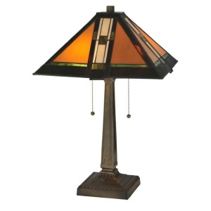 Meyda Lighting 22'H Montana Mission Table Lamp Ha Green Beige Xag 119654 - All
