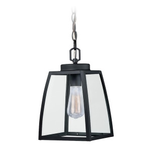Vaxcel Granville 8' Outdoor Pendant Oil Burnished Bronze Clear Glass T0211 - All