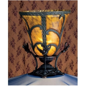 Meyda Lighting 13'H Castle Bell Accent Lamp Amber 22095 - All