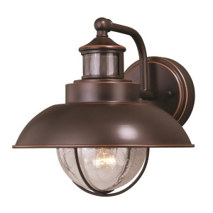Vaxcel Harwich Dualux 10' Outdoor Wall Light Burnished Bronze T0263 - All