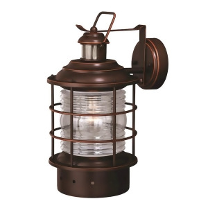 Vaxcel Hyannis Dualux 8' Outdoor Wall Light Burnished Bronze T0257 - All