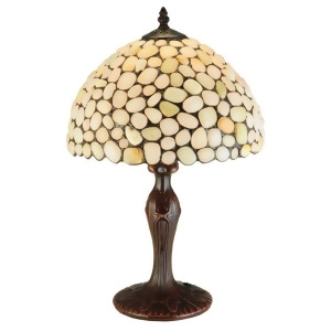 Meyda Lighting 19'H Jasper Opal Table Lamp 138124 - All