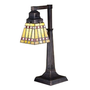Meyda Lighting 20'H Prairie Corn Desk Lamp Ha Burgundy 59 Beige 27657 - All