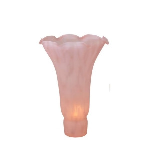 Meyda Lighting 4.5'W X 6'H Pink Pond Lily Shade 10206 - All