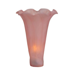 Meyda Lighting 3.5'W X 5'H Pink Pond Lily Shade 10156 - All