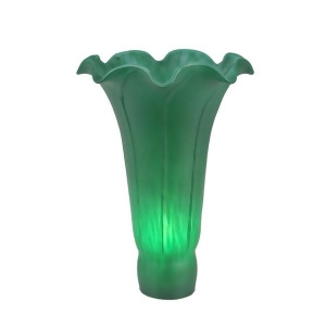 Meyda Lighting 4.5'W X 6'H Green Pond Lily Shade 10182 - All