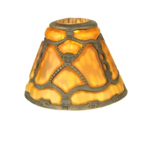 Meyda Lighting 7' Bantam Shade Amber 21261 - All