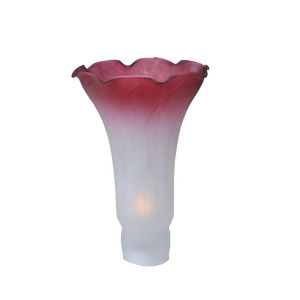 Meyda Lighting 4.5'W X 6'H Pink/White Pond Lily Shade 10159 - All