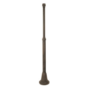 Maxim 84' Anchor Pole with Photo Cell Rust Patina 1092Rp-phc11 - All