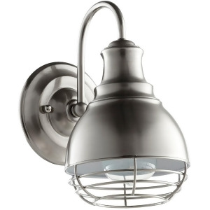 Quorum Arbor 1 Light 5.75' Wall Mount Satin Nickel 5463-1-65 - All