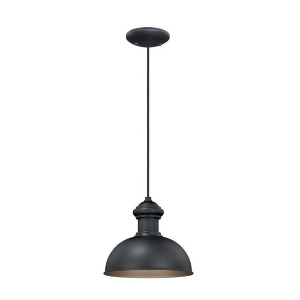 Vaxcel Franklin 10' Outdoor Pendant Outer Oil Burnished Bronze Inner Light Gold T0152 - All