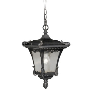 Vaxcel Castile 8-5/8' Outdoor Pendant Weathered Bronze T0157 - All