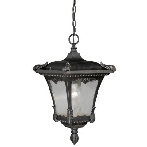 Vaxcel Castile 11' Outdoor Pendant Weathered Bronze T0160 - All