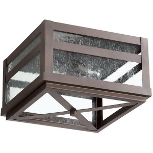 Quorum Clermont 2-Lt 12.75' Outdoor Ceiling Light Oiled Bronze 372-13-86 - All