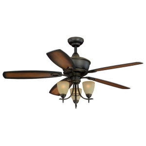Vaxcel Sebring 52' Ceiling Fan Oil Rubbed Bronze Fn52997or - All