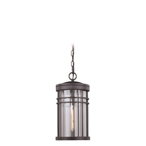 Vaxcel Wrightwood 8' Outdoor Pendant Vintage Black T0359 - All