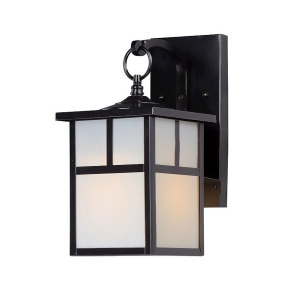 Maxim Lighting Coldwater 1-Light Outdoor Wall Lantern 12' Black 4053Wtbk - All