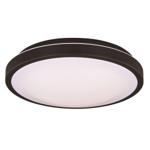 Vaxcel Aries 12' Round Led Flush Mount Oil Burnished Bronze C0158 - All