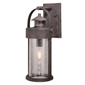 Vaxcel Cumberland Dualux 6' Outdoor Wall Light Rust Iron T0384 - All
