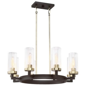 Minka Lavery Ainsley Court Pendant Aged Kinston Bronze with Brushed 3048-560 - All