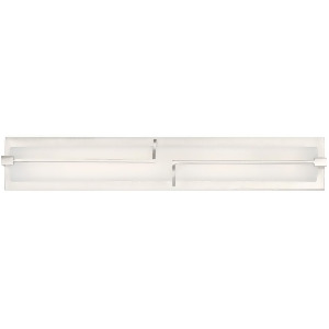 Quoizel 24 Platinum Lateral Bath Light Brushed Nickel Pcla8524bn - All