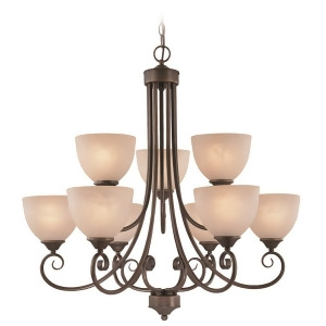 Craftmade Raleigh 9 Light Chandelier Old Bronze 25329-Olb - All