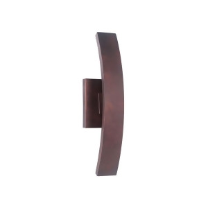 Craftmade Outdoor Arcus Small Led Wall Mount Aged Copper Z1900-ac-led - All
