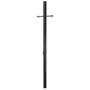 Craftmade Outdoor Direct Burial 84 Fluted Post Photocell Outlet Z8994-tb - All