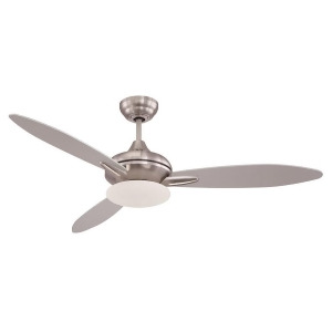 Craftmade 52 Loris Ceiling Fan Brushed Polished Nickel Lo52bnk3 - All