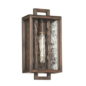 Craftmade Outdoor Cubic Small Led Wall Mount Aged Bronze Brushed Z9804-abz - All