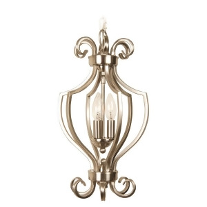 Craftmade Cecilia 3 Light Cage Foyer Brushed Satin Nickel 7110Bnk3 - All