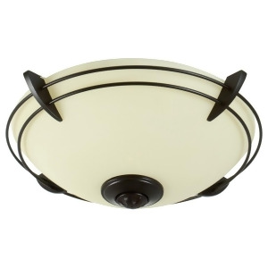 Craftmade Elegance Bowl-LT Kit Oiled Bronze/Amber Frost Glass Lk207-ob-led - All