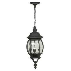 Craftmade Outdoor French Style Medium Pendant Textured Matte Black Z331-tb - All